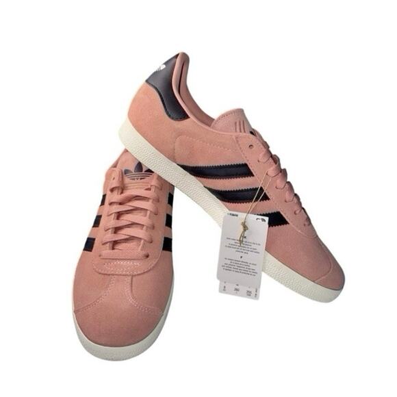 Adidas Gazelle Originals glow Pink Black unisex  Shoes Men Size 8 Women 9 NEW main image 5